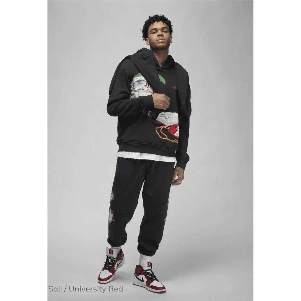 Jordan Artist Series by Jacob Rochester Hoodie and Sweatpants M-S